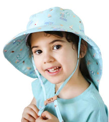 FlapJackKids UPF50 Kids Sun Hat with Neck Cape | The Nest Attachment Parenting Hub