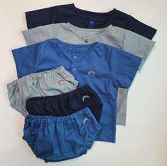 Gav + Icia Caleb Co-ords - Grey | The Nest Attachment Parenting Hub