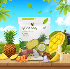 Greenday Mixed Fruit Crisps 55g | The Nest Attachment Parenting Hub