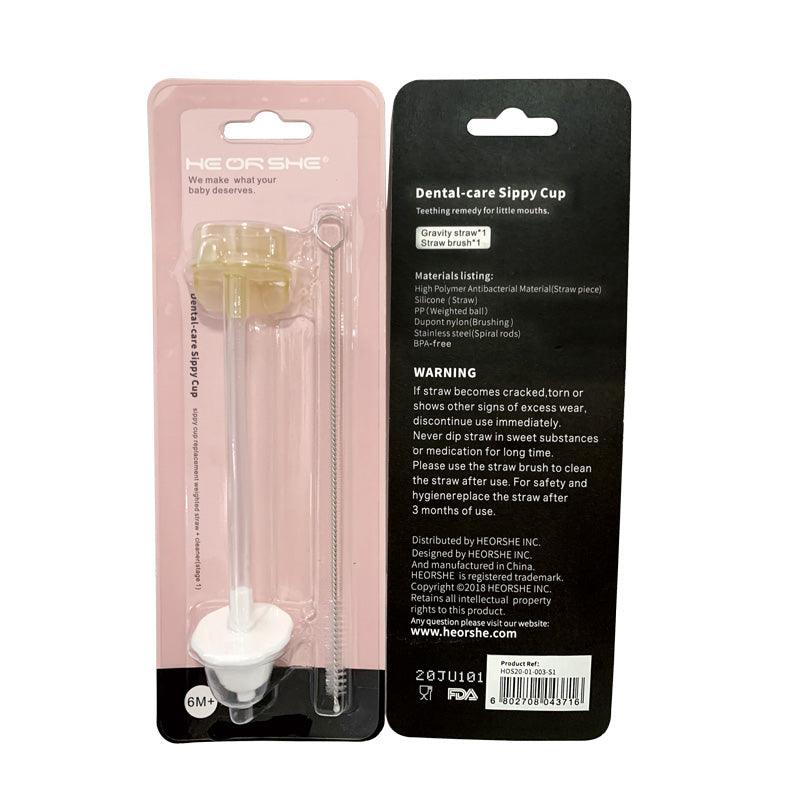 HE OR SHE Dental Care Sippy Cup Replacement Straw | The Nest Attachment Parenting Hub