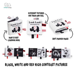 Huggabooks Visual Training Felt Cloth Book | The Nest Attachment Parenting Hub