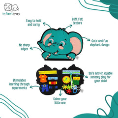 Infantway Intelliphant Montessori Busy Toy | The Nest Attachment Parenting Hub