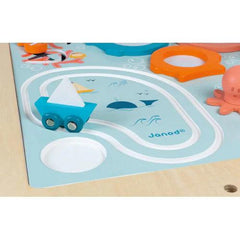 Janod Adjustable Progressive Activity Table (J08041) | The Nest Attachment Parenting Hub