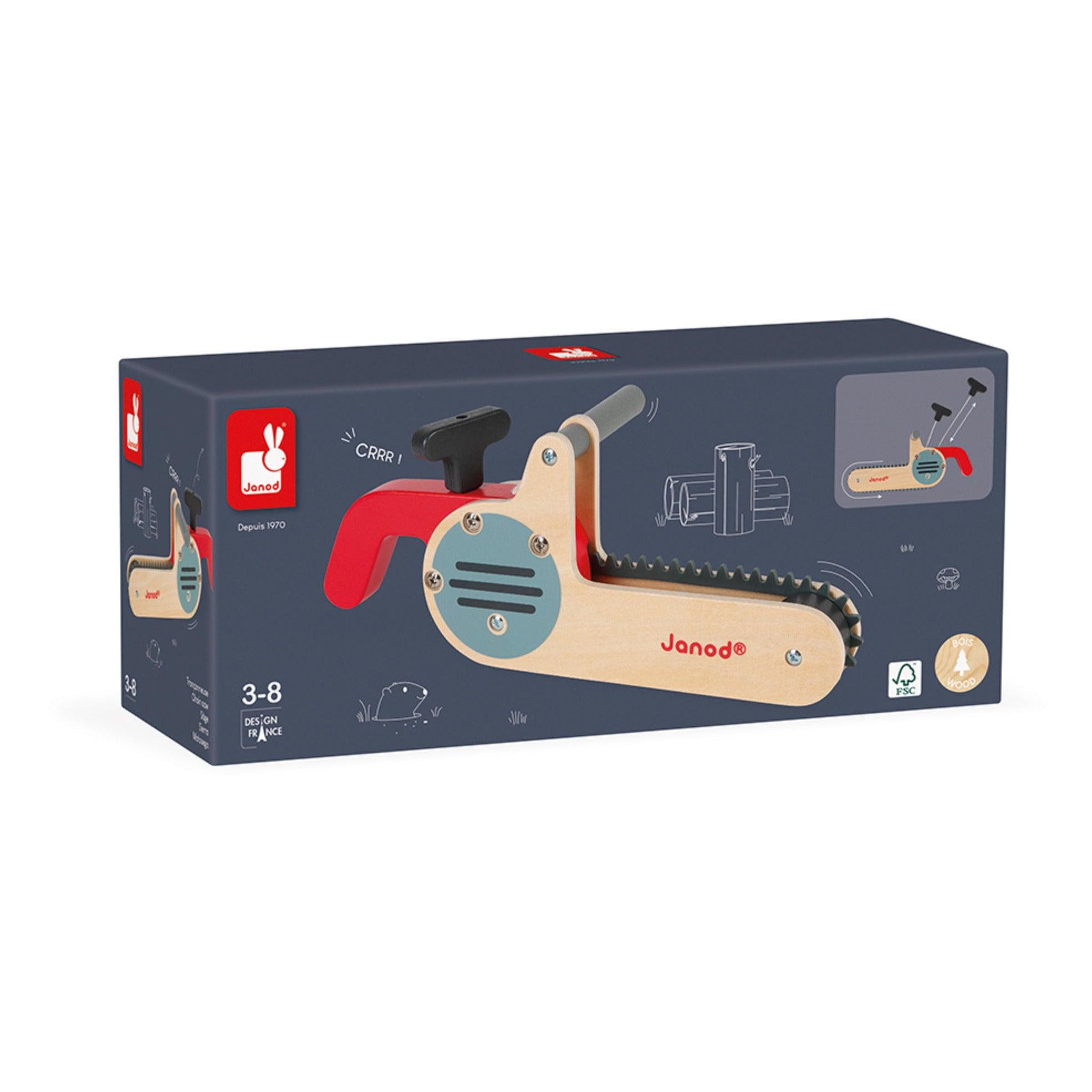 Janod Brico Kids Chain Saw 3+ (J06471) | The Nest Attachment Parenting Hub