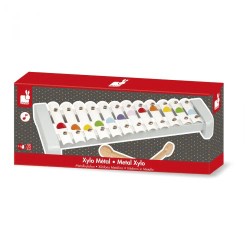Janod Confetti Metal Xylo (J07604) | The Nest Attachment Parenting Hub