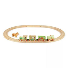 Janod Farm Train with Track (J04630) | The Nest Attachment Parenting Hub