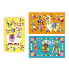 Janod Llama Pom-Poms (J07802) | The Nest Attachment Parenting Hub