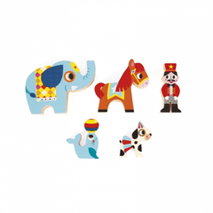 Janod Multikub Circus (J02800) | The Nest Attachment Parenting Hub