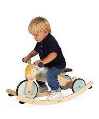Janod Rocker Tricycle 2 in 1 (J03284) 1-3yo | The Nest Attachment Parenting Hub
