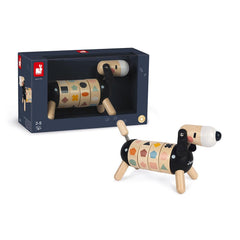 Janod Sweet Cocoon Shapes And Colours Dog (J04421) | The Nest Attachment Parenting Hub