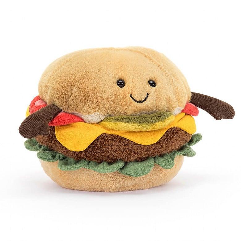 Jellycat Amuseables Burger | The Nest Attachment Parenting Hub