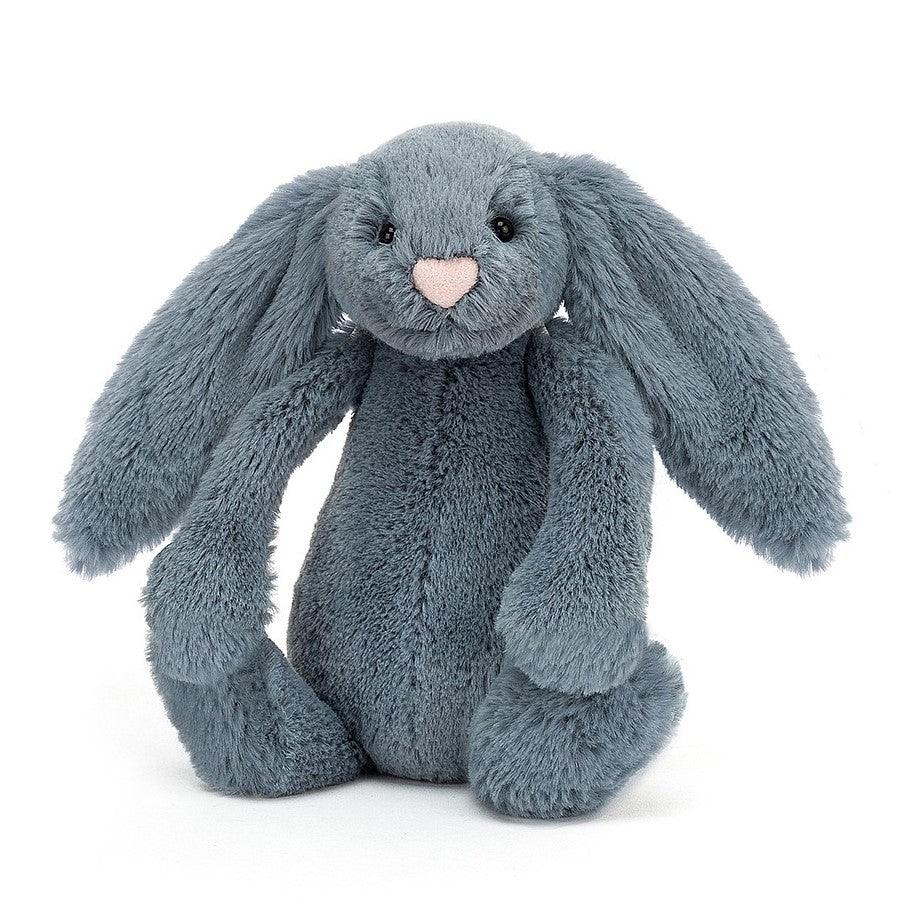 Jellycat Bashful Dusky Blue Bunny Medium | The Nest Attachment Parenting Hub