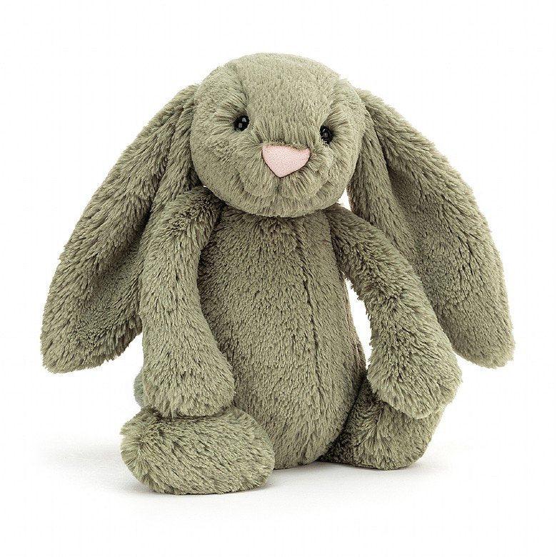 Jellycat Bashful Fern Bunny Medium | The Nest Attachment Parenting Hub
