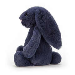 Jellycat Bashful Navy Bunny Medium | The Nest Attachment Parenting Hub