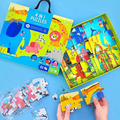 Joan Miro 4 in 1 Puzzles | The Nest Attachment Parenting Hub