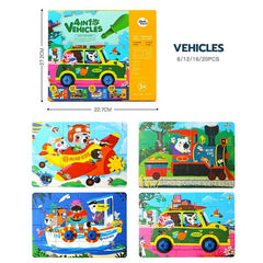 Joan Miro 4 in 1 Puzzles | The Nest Attachment Parenting Hub