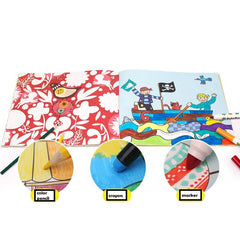 Joan Miro Doodling Book for Boys | The Nest Attachment Parenting Hub