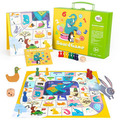 Joan Miro Flying Chess and Monopoly 2 in 1 Set | The Nest Attachment Parenting Hub