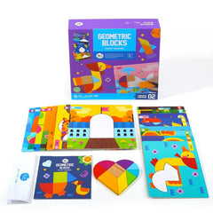 Joan Miro Geometric Blocks | The Nest Attachment Parenting Hub