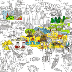 Joan Miro Giant Coloring Poster | The Nest Attachment Parenting Hub