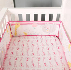 Juju Nursery Too Tall Giraffe 7-Piece Crib Bedding Set | The Nest Attachment Parenting Hub