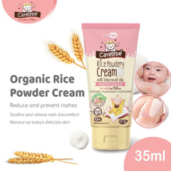 Khun Carelybe Rice Powder Cream 35ml | The Nest Attachment Parenting Hub