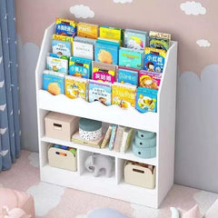 Kiddie Station Ava 3-Layer Front Facing Bookshelf & Toy Shelf 216 | The Nest Attachment Parenting Hub