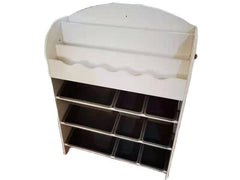 Kiddie Station Cary Book Shelf & 3 Layer Toy Storage 920B | The Nest Attachment Parenting Hub