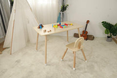 Kiddie Station Kate Large Study Table & Chair Set TL-TC303 | The Nest Attachment Parenting Hub