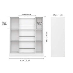 Kiddie Station Zoe Sliding Bookshelf 214 | The Nest Attachment Parenting Hub