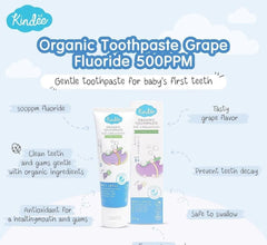 Kindee Organic Toothpaste 1y+ | The Nest Attachment Parenting Hub