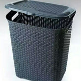 Klio Bamboo Weaved Laundry Basket KL-0306C | The Nest Attachment Parenting Hub