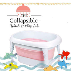 Knicknacks Baby Collapsible Wash & Play Bath Tub | The Nest Attachment Parenting Hub