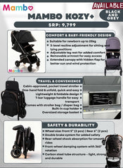 MamboBabyPh - Mambo Kozy+ Baby Stroller