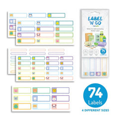 Label N Go Write-On Self Laminating Stickers | The Nest Attachment Parenting Hub