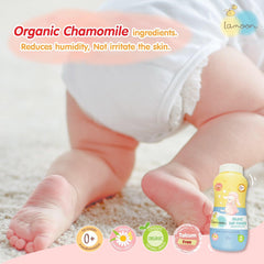 Lamoon Organic Baby Powder (Talc Free) 50g 0+ | The Nest Attachment Parenting Hub
