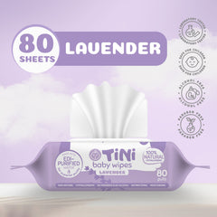 TiNi Baby Wipes 80 Pulls