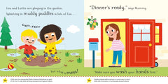 Campbell Big Steps Interactive Board Book: Let's Wash Our Hands | The Nest Attachment Parenting Hub