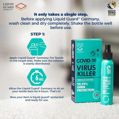 Liquid Guard Germany Anti-Mold/Anti-Virus Protection: Textile Coating (100ml, 2 Bottles) | The Nest Attachment Parenting Hub
