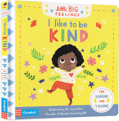 Little Big Feelings I Like to be Kind (Interactive Board book) | The Nest Attachment Parenting Hub