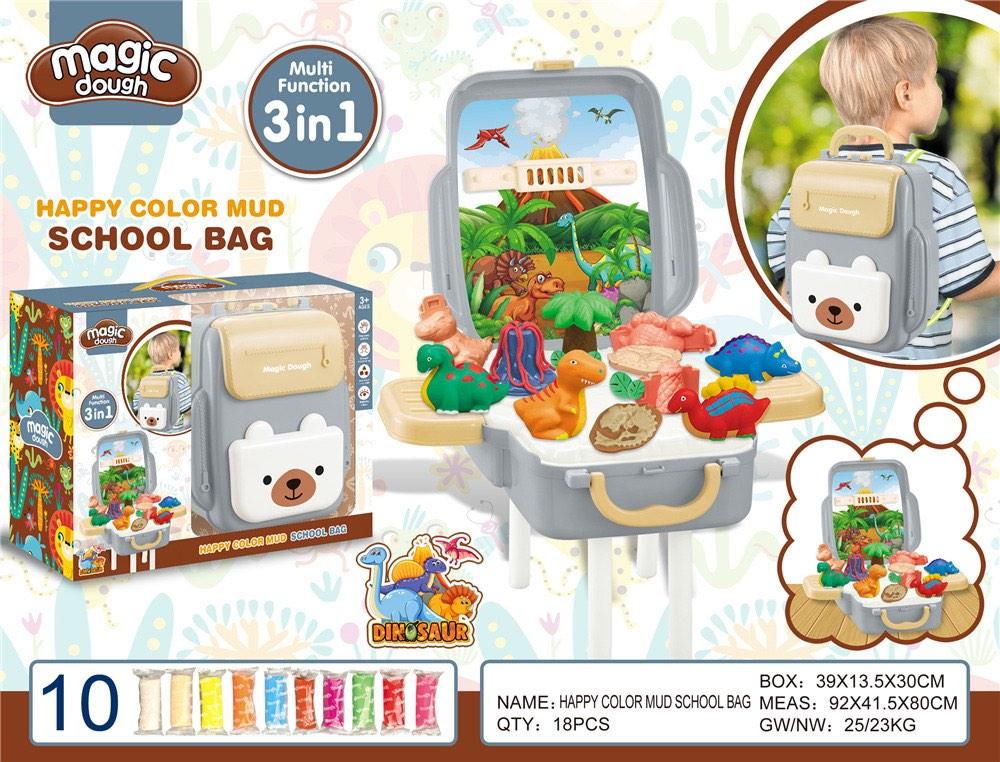 Little Fat Hugs 3-in-1 Magic Dough School Bag | The Nest Attachment Parenting Hub