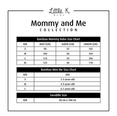 Little K Bamboo Mommy Robe Spring Deer | The Nest Attachment Parenting Hub