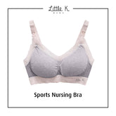 Little K Sports Nursing Bra Blue | The Nest Attachment Parenting Hub