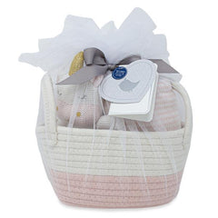 Living Textiles Cotton Gift Basket | The Nest Attachment Parenting Hub