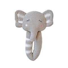 Living Textiles Knitted Rattle | The Nest Attachment Parenting Hub