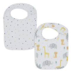 Living Textiles Muslin Bibs (2 pack) | The Nest Attachment Parenting Hub