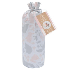 Living Textiles Round Play Mat with Milestone Cards - Meadow | The Nest Attachment Parenting Hub