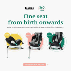 Looping I-size 360 Car Seat with Isofix (NB to 12yo)