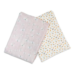 Lulujo Cotton Muslin Blanket (Set of 2) | The Nest Attachment Parenting Hub