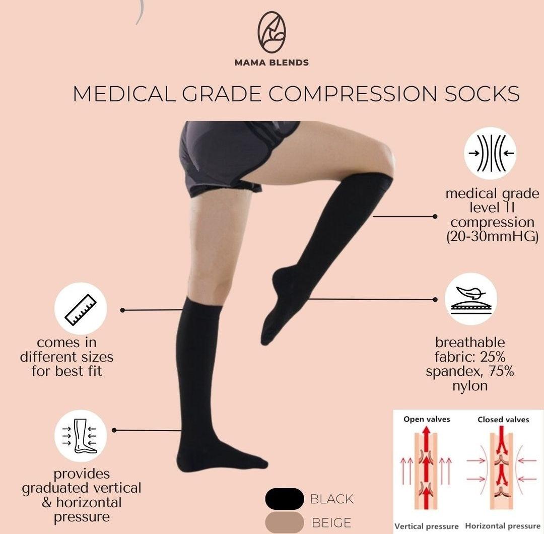 Mama Blends Medical Grade Compression Socks | The Nest Attachment Parenting Hub